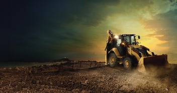 CAT® 426 Excavator on a jobsite