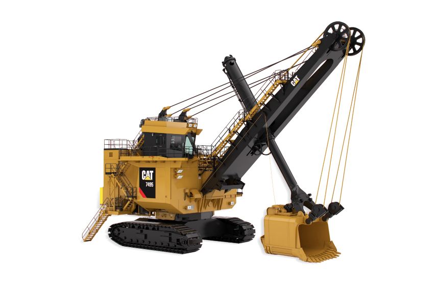 7495 with HydraCrowd - Electric-rope-shovels